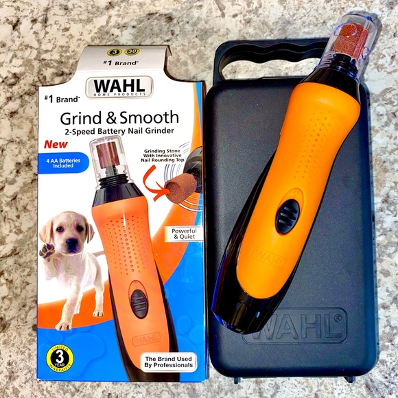 Wahl Grind & Smooth Battery Dog & Cat Nail Grinder - Picture 14 of 14
